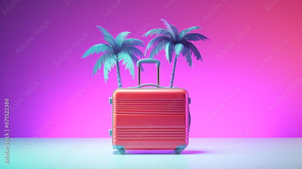 Fototapeta premium beach with tree