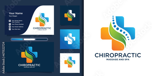 Physiotherapy logo design templates creative concept Premium Vector