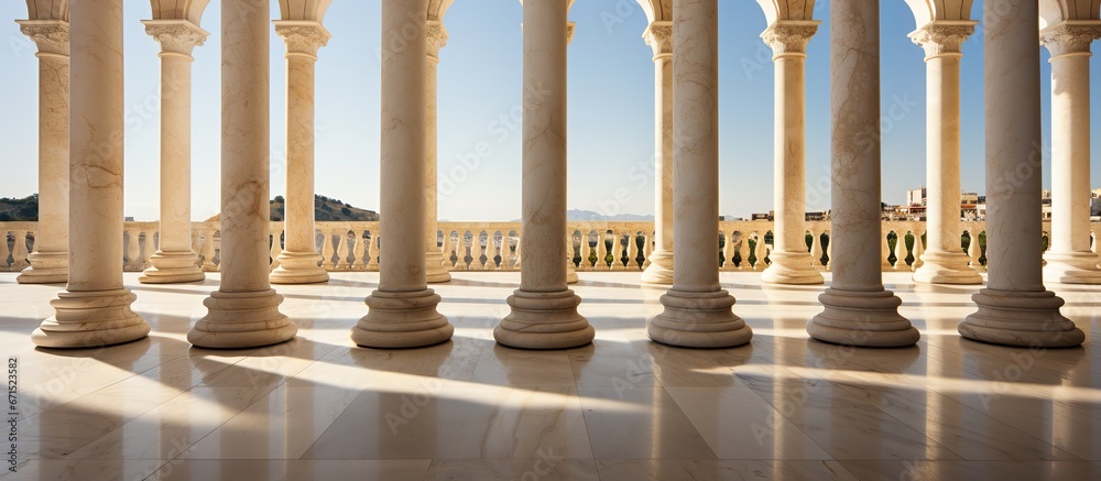 Fototapeta premium columns