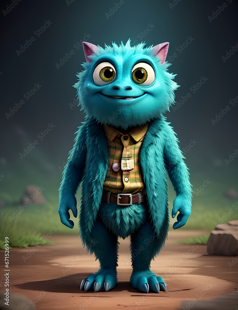 A creature that exists in the fourth dimension A creature that exists in the fourth dimension