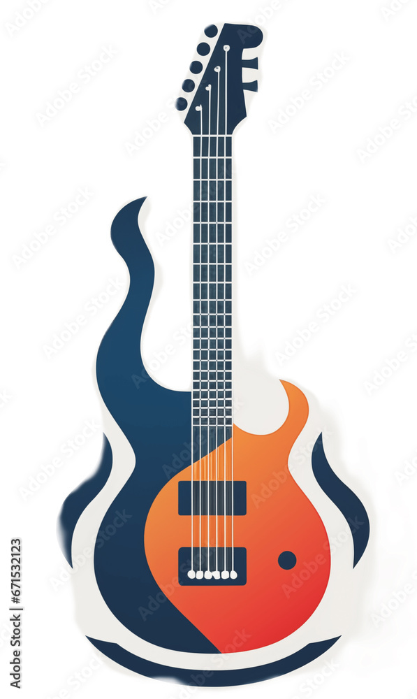 Naklejka premium instrument