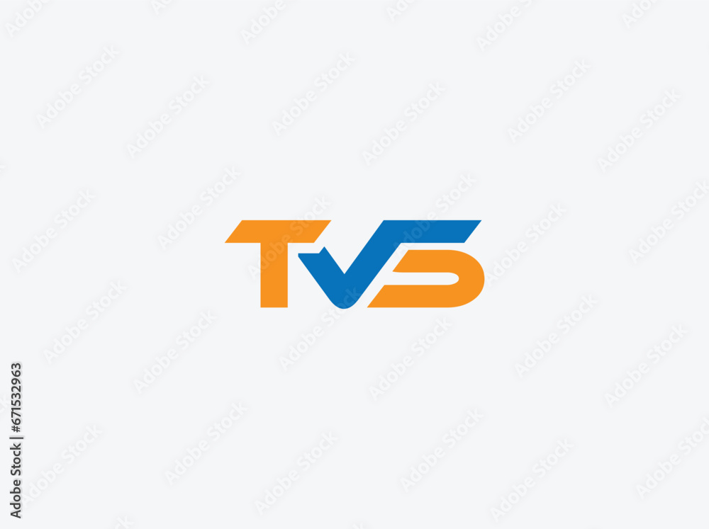 tvs creative and modern logo design vector. simple and unique tvs text design tvs creative and modern logo design vector. simple and unique tvs text design