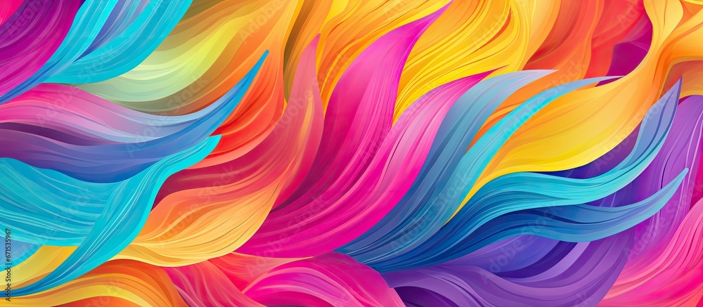 Vibrant pattern for backgrounds and design