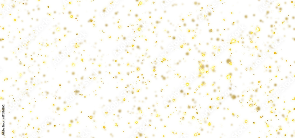 gold magic dust particles