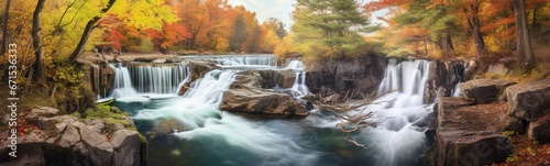 waterfall in the forest