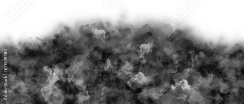 thick black clouds, explosion smoke clouds