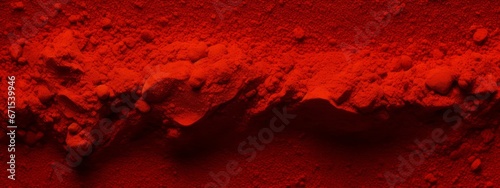 Stampa su tela Red paprika chili powder seamless texture background.