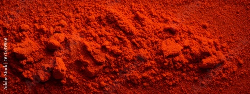 Red paprika chili powder seamless texture background.