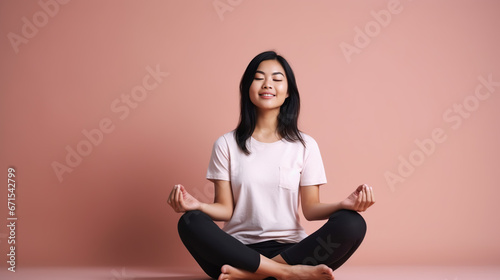 person practicing yoga