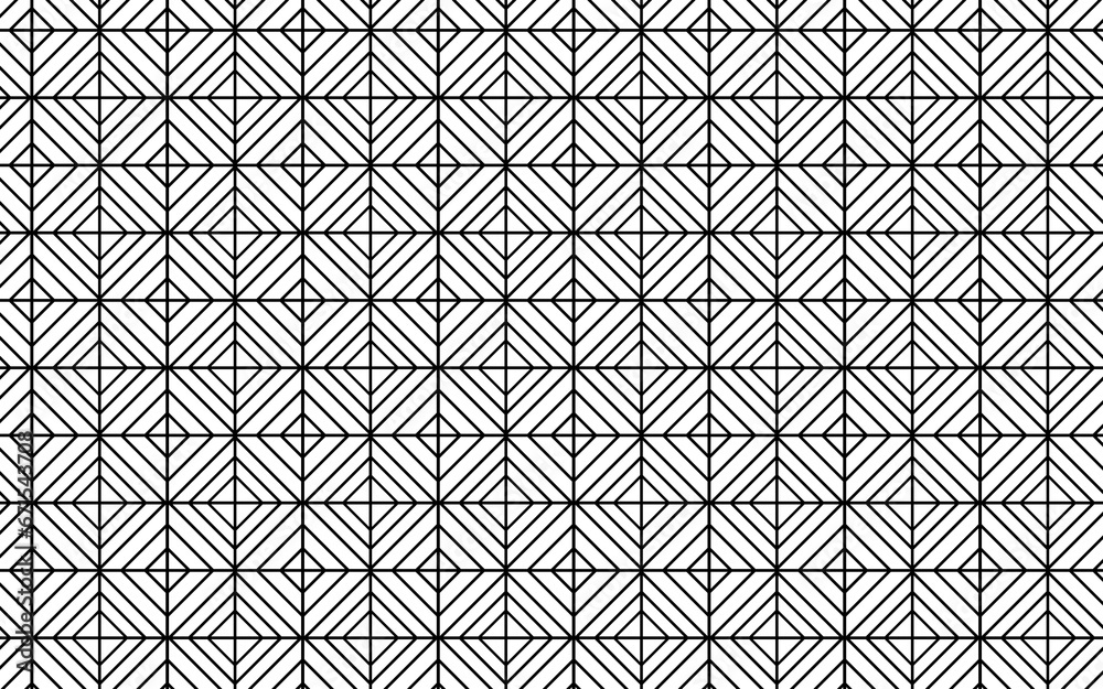 geometric diamond with white background seamless pattern