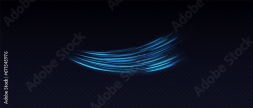 Airflow, white fumes or chilly breeze movement effect, isolated on a transparent background. Realistic vector depiction of abstract wind currents, dust movements or scratch lines.