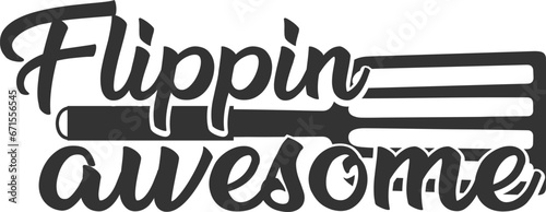 Flippin Awesome - Kitchen Illustration