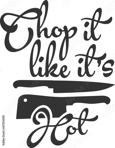 Chop It Like It's Hot - Kitchen Illustration