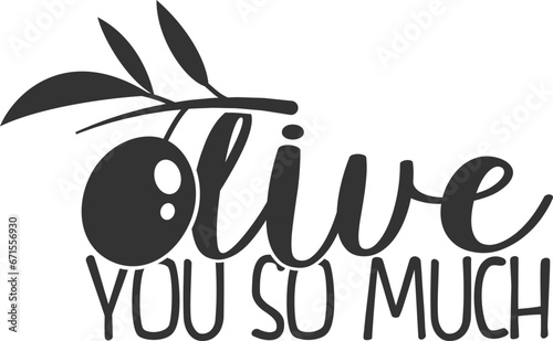 Olive You So Much - Kitchen Illustration