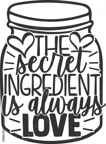 The Secret Ingredient Is Always Love - Kitchen Illustration