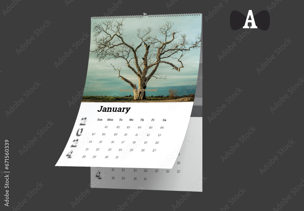 New 2024 Calendar Template Stock Template Adobe Stock New 2024 Calendar Template Stock Template Adobe Stock