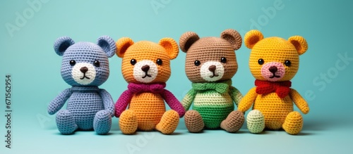 Workshop for making amigurumi toys and their production