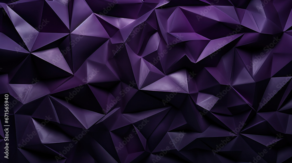 Fototapeta premium Low Poly Triangle Mosaic Background