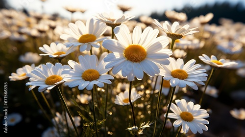 Daisy Blooms Representing Hope and Optimism for the Future