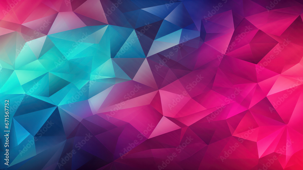 Low Poly Triangle Mosaic Background