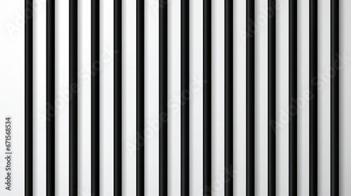 Black Vertical Line Repeating Pattern on White Background