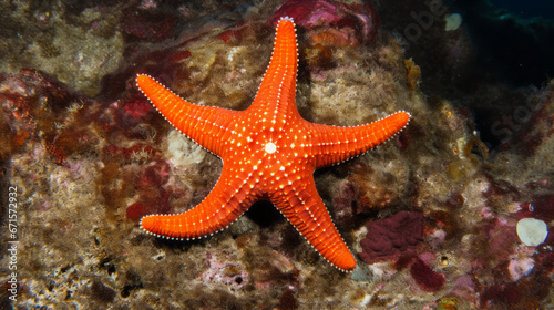 Volcanic starfish with coarse  carcinogenic aspects.