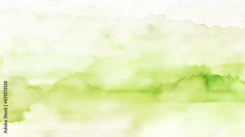 green watercolor