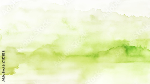 green watercolor