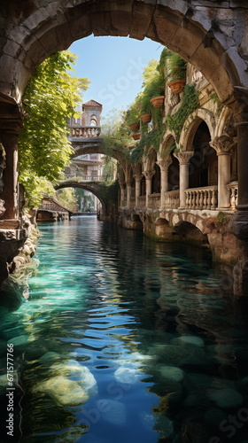 bridge over the river