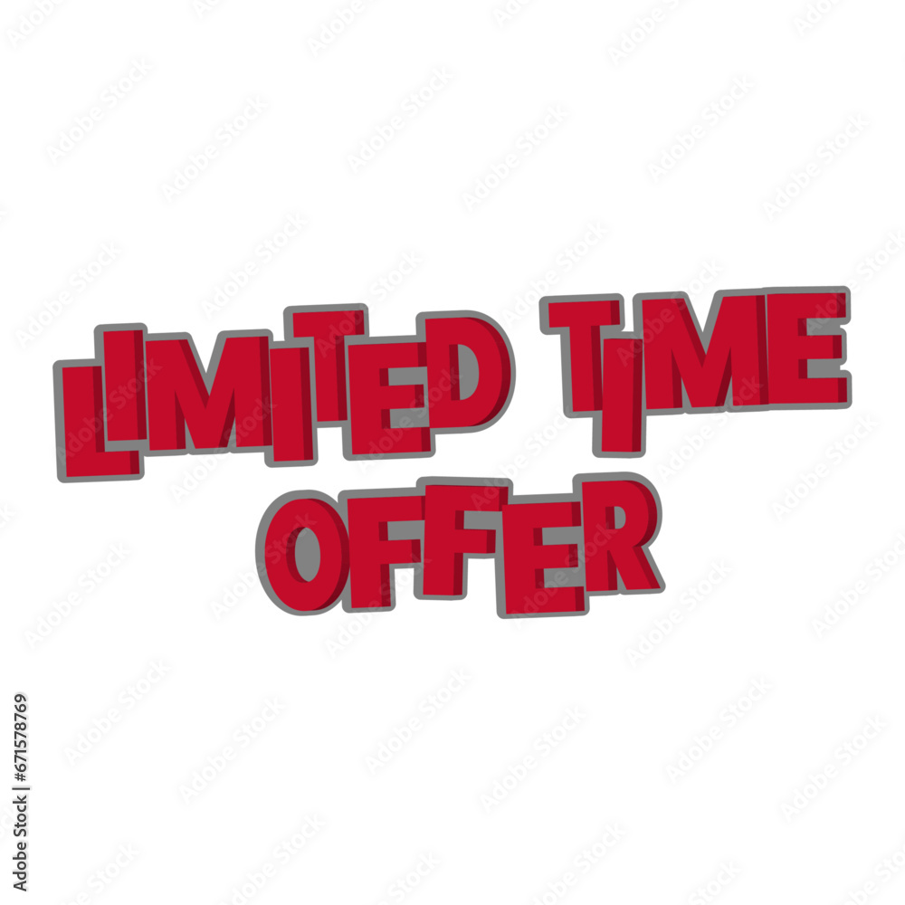 vector limited time offer sale discount black friday vector limited time offer sale discount black friday