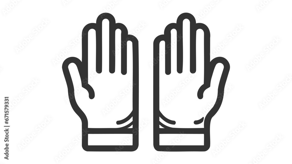 Raising hands to celebrate line art vector icon for apps and websites. Raising hands to celebrate line art vector icon for apps and websites.
