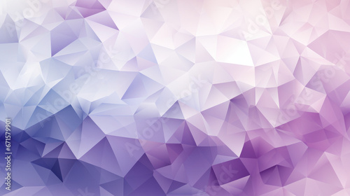 Low Poly Lilac Triangle Mosaic Background