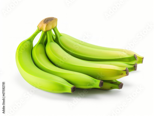 Banana fruit isolated on white background