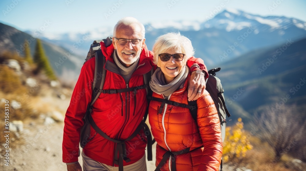 Active Seniors Hiking.
Active Seniors Hiking.