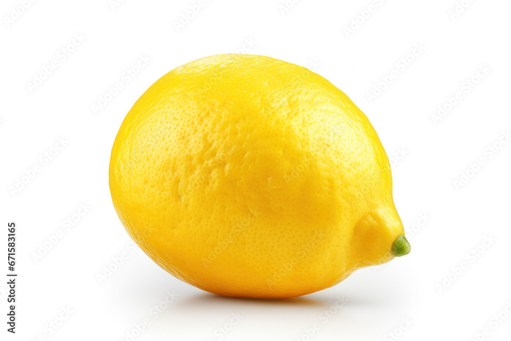 Fresh Lemon isolated on white background Fresh Lemon isolated on white background
