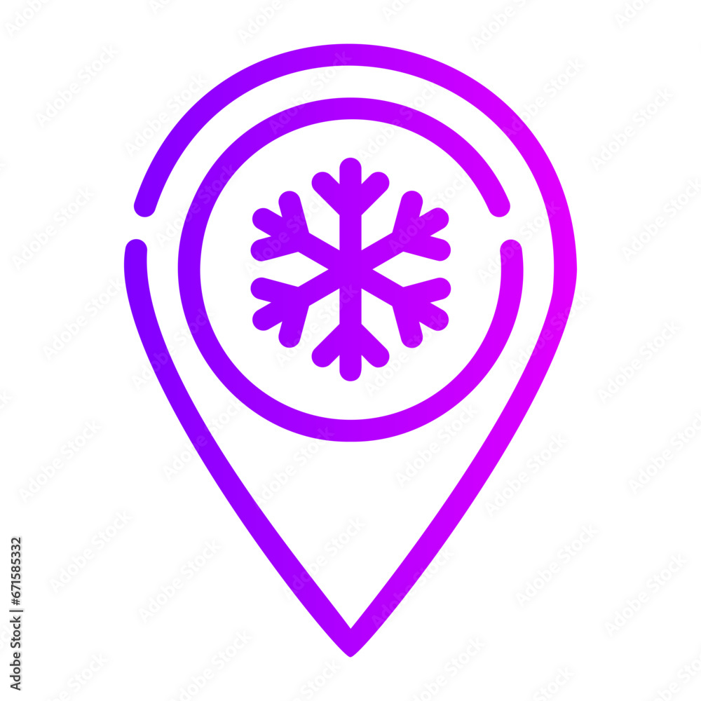 location gradient icon location gradient icon