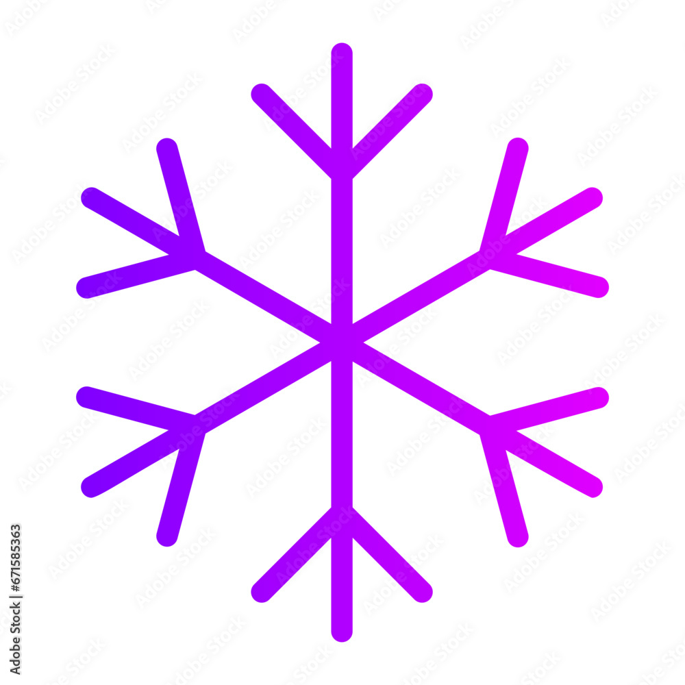 snow gradient icon snow gradient icon
