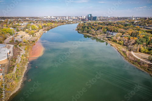 Aerial of the Nutana Neighborhood in Saskatoon