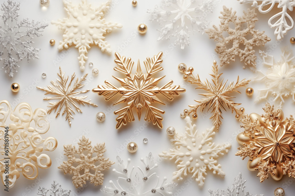 クリスマス 雪の結晶背景 クリスマス 雪の結晶背景