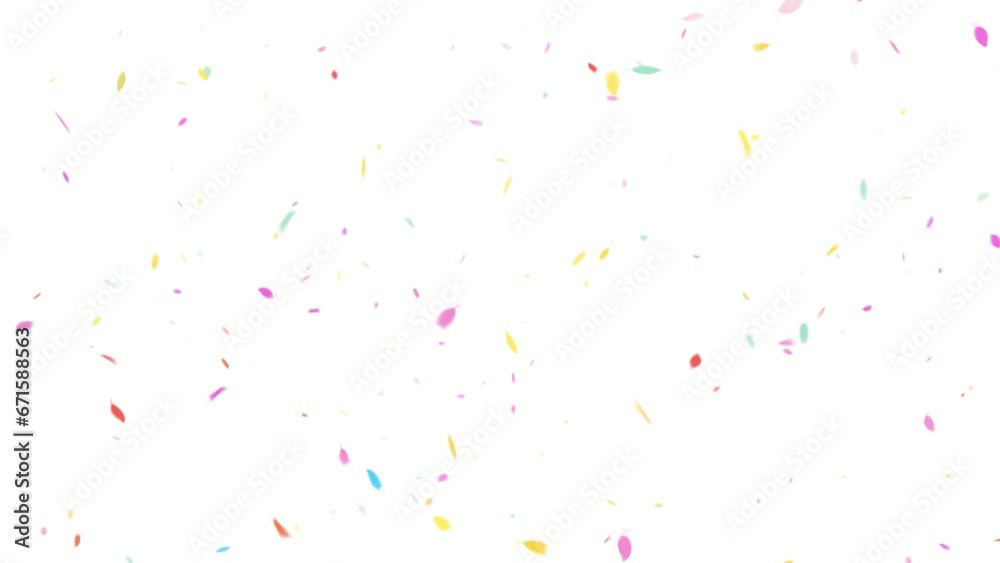 Confetti. Confetti Particles. With Alpha Matte Channel. Confetti. Confetti Particles. With Alpha Matte Channel.