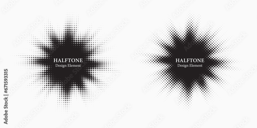 Burst Halftone light effect. Glowing light burst. abstract grunge halftone dots background set. Abstract grunge burst halftone dots texture effect. Shine light effect halftone. Retro dots background. Burst Halftone light effect. Glowing light burst. abstract grunge halftone dots background set. Abstract grunge burst halftone dots texture effect. Shine light effect halftone. Retro dots background.