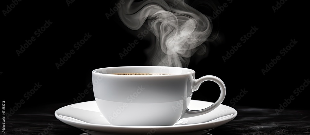 Isolated white coffee cup with steam perfect Isolated white coffee cup with steam perfect