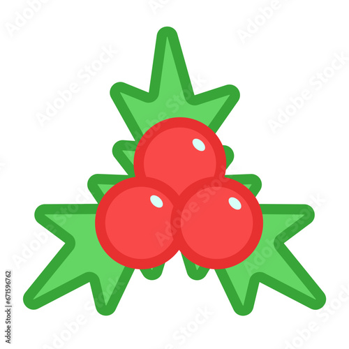 christmas holly berry (ID: 671596762)