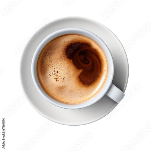 coffee cup isolated on transparent background