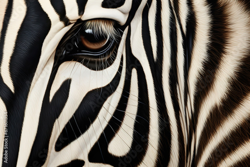 image of a zebra s eye