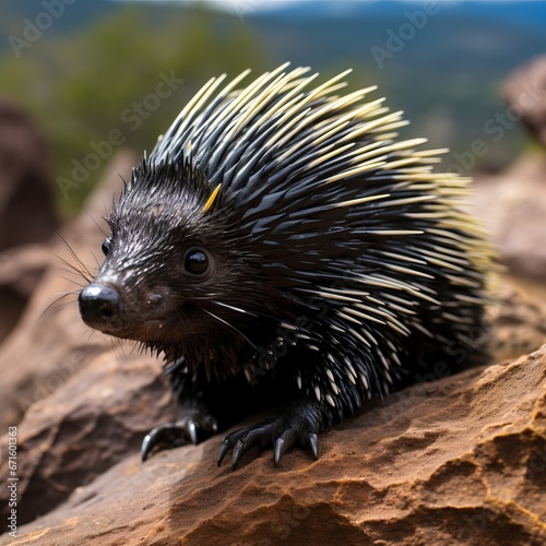 Adorable Porcupines: Captivating Images of these Unique Spiky Mammals in their Natural Environment