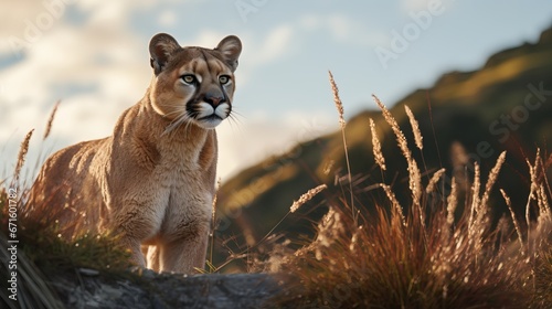 Graceful Pumas: Stunning Images of These Agile Wild Felines in their Natural Habitat