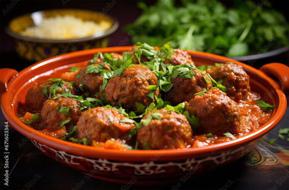 Moroccan Kefta : Moroccan meatballs Moroccan Kefta : Moroccan meatballs