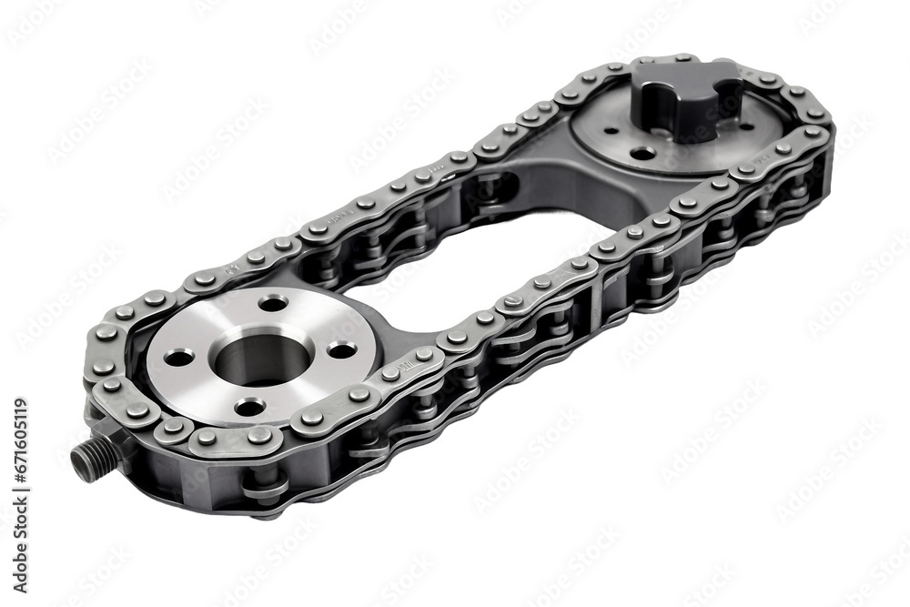 Timing Chain Tool Isolated on Transparent Background. Ai