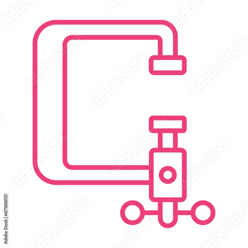 C Clamp Icon